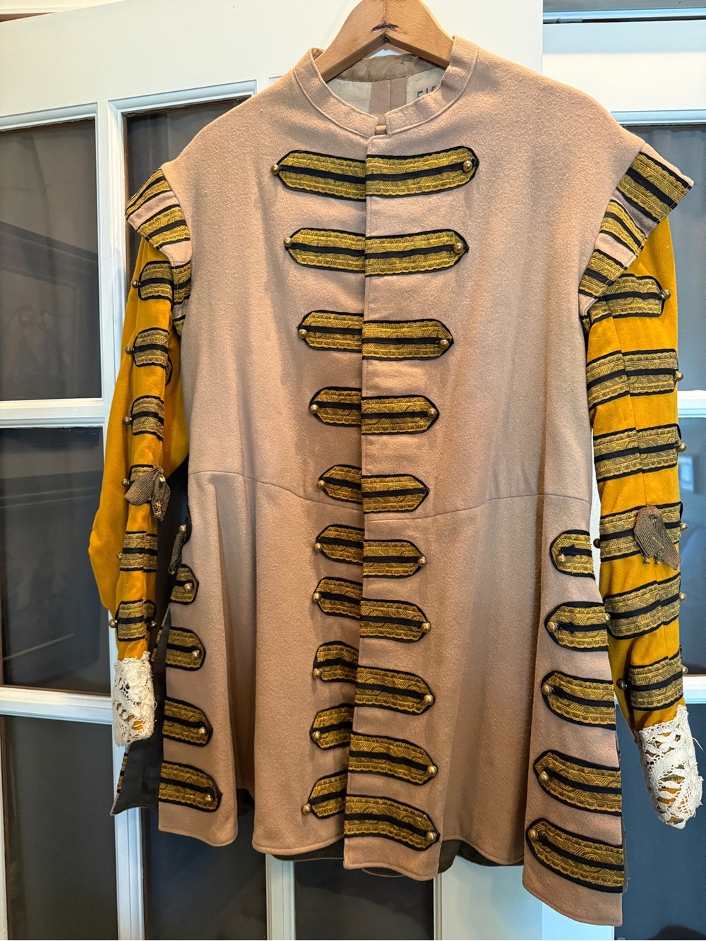 Vintage Military-Style Embellished Jacket  from Chicago Lyric Opera costumes